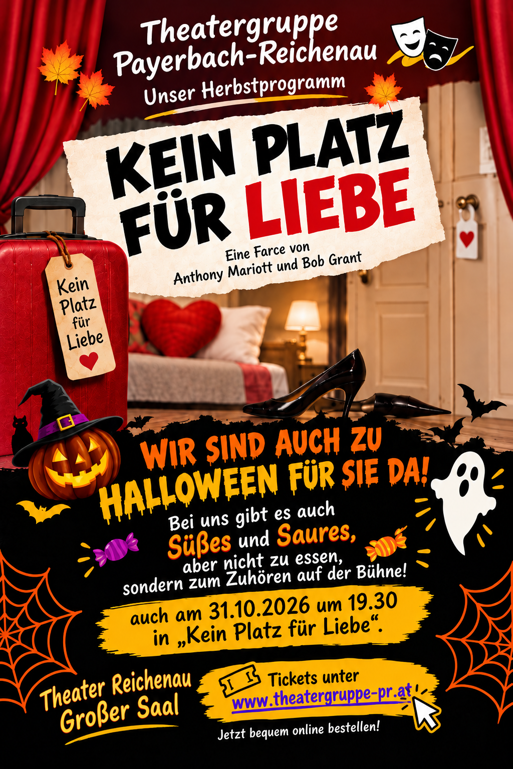 Halloween-Special – Kein Platz für Liebe am 31. Oktober 2026